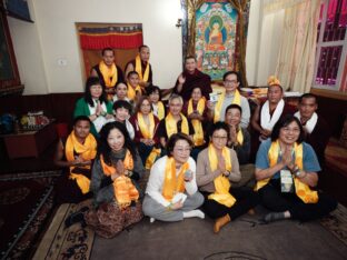 Kagyu Monlam 2023 at Bodh Gaya. Photo: Tokpa Korlo