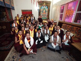 Kagyu Monlam 2023 at Bodh Gaya. Photo: Tokpa Korlo