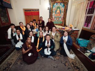 Kagyu Monlam 2023 at Bodh Gaya. Photo: Tokpa Korlo