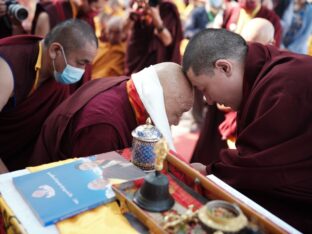 Kagyu Monlam 2023 at Bodh Gaya. Photo: Tokpa Korlo