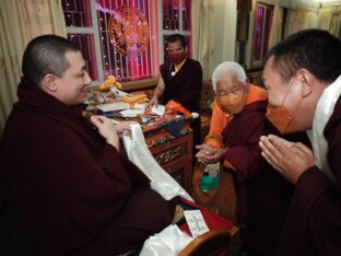 Kagyu Monlam 2023 at Bodh Gaya. Photo: Tokpa Korlo