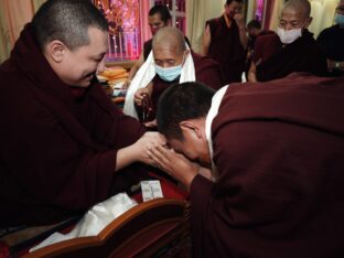 Kagyu Monlam 2023 at Bodh Gaya. Photo: Tokpa Korlo