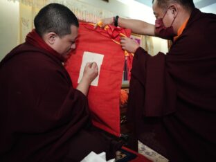 Kagyu Monlam 2023 at Bodh Gaya. Photo: Tokpa Korlo