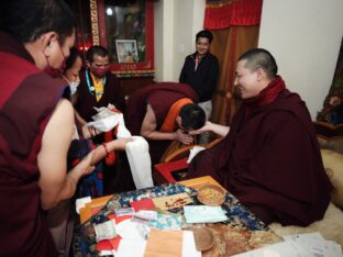 Kagyu Monlam 2023 at Bodh Gaya. Photo: Tokpa Korlo