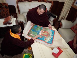 Kagyu Monlam 2023 at Bodh Gaya. Photo: Tokpa Korlo