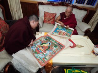 Kagyu Monlam 2023 at Bodh Gaya. Photo: Tokpa Korlo