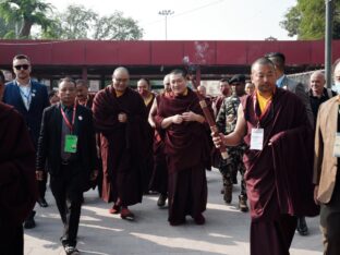 Kagyu Monlam 2023 at Bodh Gaya. Photo: Tokpa Korlo