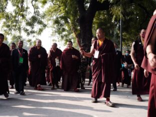 Kagyu Monlam 2023 at Bodh Gaya. Photo: Tokpa Korlo