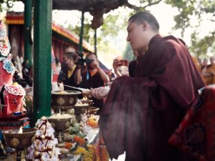 Kagyu Monlam 2023 at Bodh Gaya. Photo: Tokpa Korlo