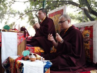 Kagyu Monlam 2023 at Bodh Gaya. Photo: Tokpa Korlo