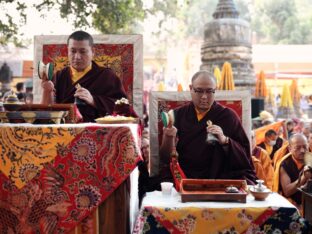 Kagyu Monlam 2023 at Bodh Gaya. Photo: Tokpa Korlo