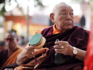 Kagyu Monlam 2023 at Bodh Gaya. Photo: Tokpa Korlo