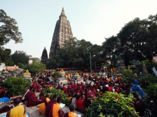 Kagyu Monlam 2023 at Bodh Gaya. Photo: Tokpa Korlo