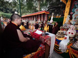 Kagyu Monlam 2023 at Bodh Gaya. Photo: Tokpa Korlo