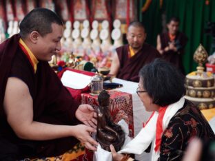 Kagyu Monlam 2023 at Bodh Gaya. Photo: Tokpa Korlo