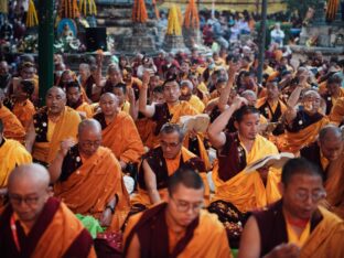 Kagyu Monlam 2023 at Bodh Gaya. Photo: Tokpa Korlo