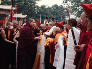 Kagyu Monlam 2023 at Bodh Gaya. Photo: Tokpa Korlo