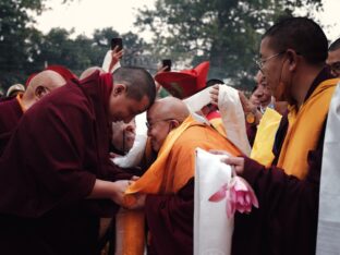 Kagyu Monlam 2023 at Bodh Gaya. Photo: Tokpa Korlo