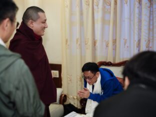 Kagyu Monlam 2023 at Bodh Gaya. Photo: Tokpa Korlo