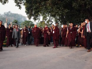 Kagyu Monlam 2023 at Bodh Gaya. Photo: Tokpa Korlo