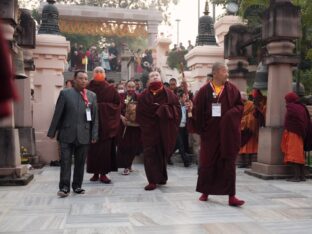 Kagyu Monlam 2023 at Bodh Gaya. Photo: Tokpa Korlo