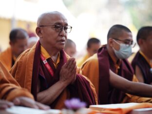 Kagyu Monlam 2023 at Bodh Gaya. Photo: Tokpa Korlo