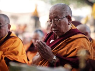 Kagyu Monlam 2023 at Bodh Gaya. Photo: Tokpa Korlo