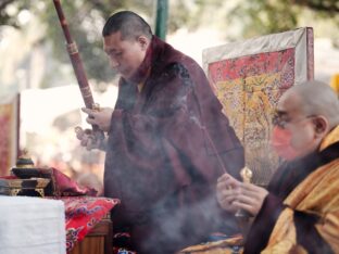 Kagyu Monlam 2023 at Bodh Gaya. Photo: Tokpa Korlo