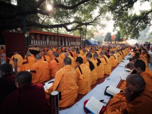 Kagyu Monlam 2023 at Bodh Gaya. Photo: Tokpa Korlo