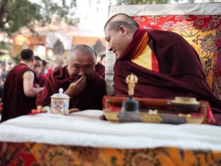 Kagyu Monlam 2023 at Bodh Gaya. Photo: Tokpa Korlo