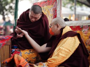 Kagyu Monlam 2023 at Bodh Gaya. Photo: Tokpa Korlo