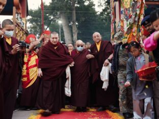 Kagyu Monlam 2023 at Bodh Gaya. Photo: Tokpa Korlo