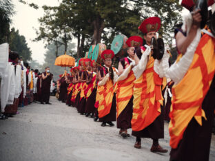 Kagyu Monlam 2023 at Bodh Gaya. Photo: Tokpa Korlo