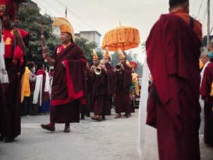 Kagyu Monlam 2023 at Bodh Gaya. Photo: Tokpa Korlo