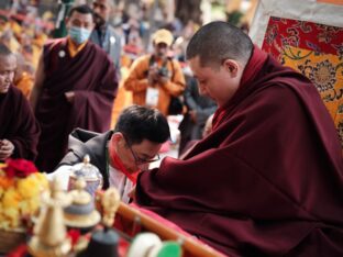 Kagyu Monlam 2023 at Bodh Gaya. Photo: Tokpa Korlo