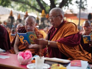 Kagyu Monlam 2023 at Bodh Gaya. Photo: Tokpa Korlo