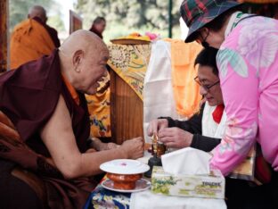 Kagyu Monlam 2023 at Bodh Gaya. Photo: Tokpa Korlo