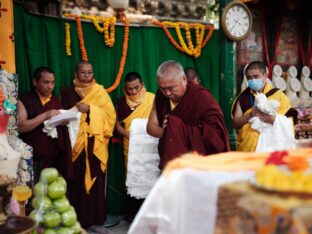 Kagyu Monlam 2023 at Bodh Gaya. Photo: Tokpa Korlo