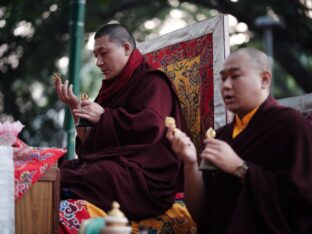 Kagyu Monlam 2023 at Bodh Gaya. Photo: Tokpa Korlo