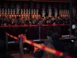 Kagyu Monlam 2023 at Bodh Gaya. Photo: Tokpa Korlo