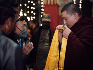 Kagyu Monlam 2023 at Bodh Gaya. Photo: Tokpa Korlo