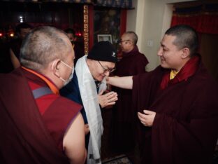 Kagyu Monlam 2023 at Bodh Gaya. Photo: Tokpa Korlo