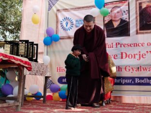 Kagyu Monlam 2023 at Bodh Gaya. Photo: Tokpa Korlo