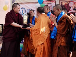 Kagyu Monlam 2023 at Bodh Gaya. Photo: Tokpa Korlo