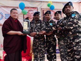 Kagyu Monlam 2023 at Bodh Gaya. Photo: Tokpa Korlo