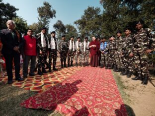 Kagyu Monlam 2023 at Bodh Gaya. Photo: Tokpa Korlo