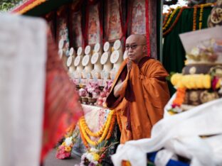 Kagyu Monlam 2023 at Bodh Gaya. Photo: Tokpa Korlo