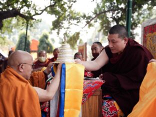 Kagyu Monlam 2023 at Bodh Gaya. Photo: Tokpa Korlo