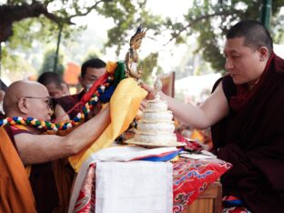 Kagyu Monlam 2023 at Bodh Gaya. Photo: Tokpa Korlo