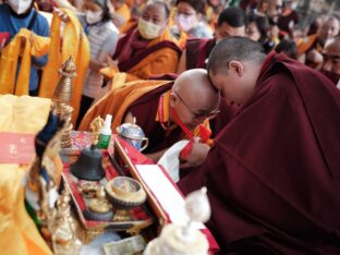 Kagyu Monlam 2023 at Bodh Gaya. Photo: Tokpa Korlo